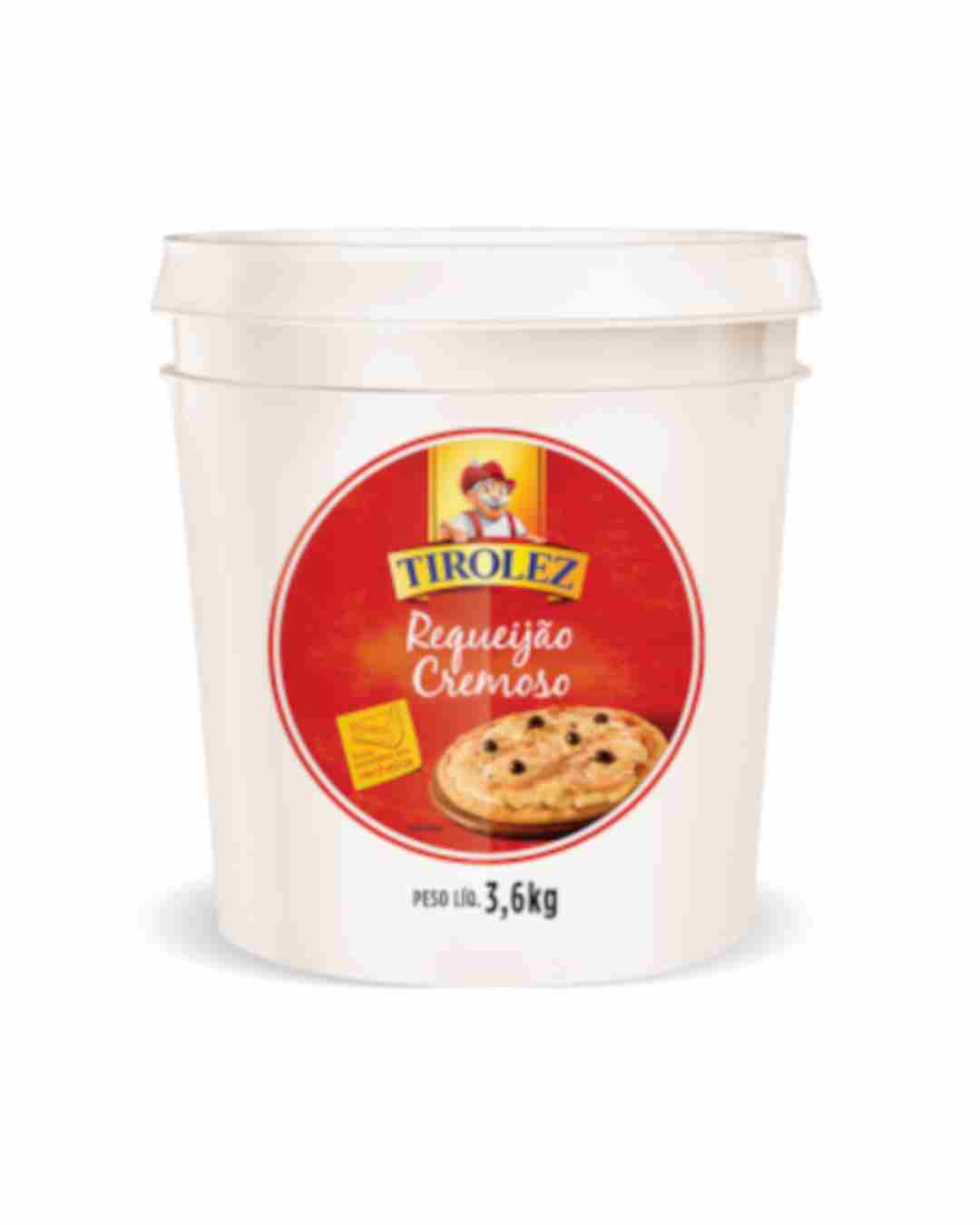 Requeijão Balde Tirolez 3,6kg